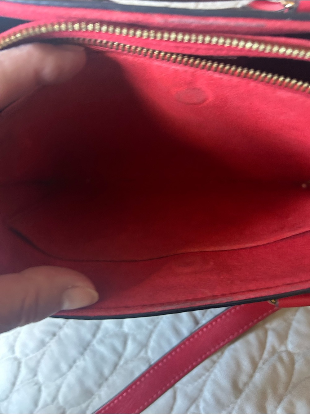 Louis Vuitton Monogram Canvas Soufflot with Red Trim - Picture 11 of 15